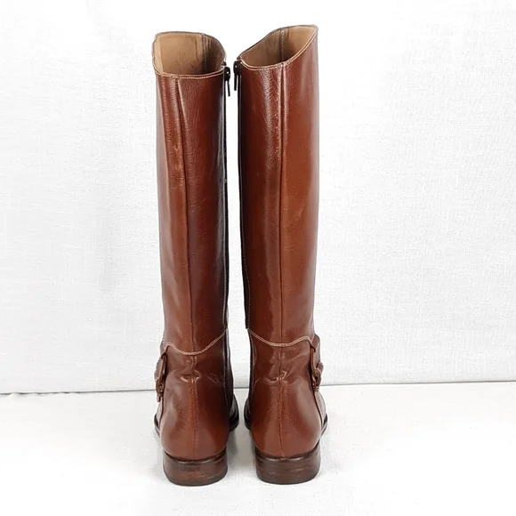 DOBLE-VIDA LEATHER RIDING BOOTS - Picture 8 of 16